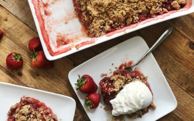 Strawberry Rhubarb Crisp