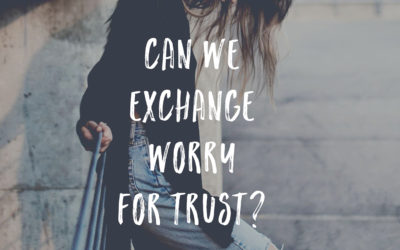 Exchange Worry for Trust